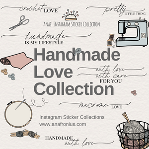 The Ultimate Instagram Story Sticker Mega Bundle - Over 5900+ Unique Designs by Ana Fronius