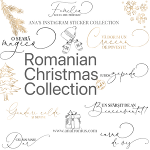 Story Stickers Romanian Christmas Collection