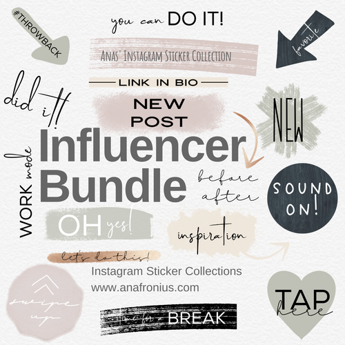 Instagram Story Elements - Influencer Bundle