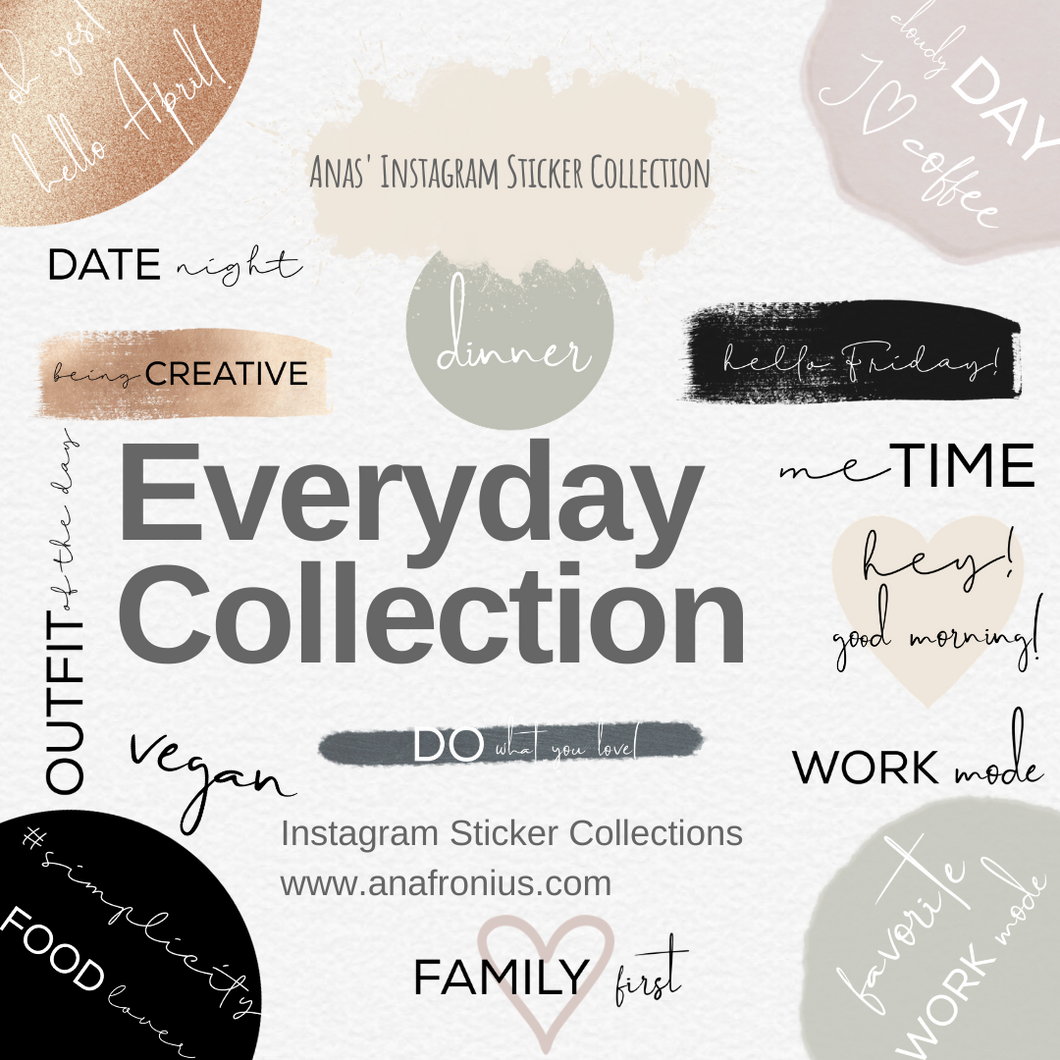 Instagram Story Elements - Everyday Collection