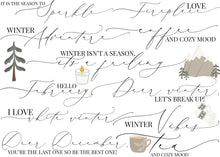 Load image into Gallery viewer, Story Stickers Winter Collection