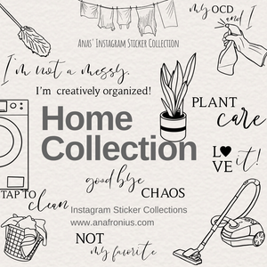 Instagram Story Stickers Home Collection