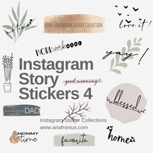 Load image into Gallery viewer, Instagram Story Stickers Pack 4