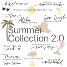 Load image into Gallery viewer, Instagram Story Stickers Summer Collection 2.0