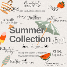 Load image into Gallery viewer, Instagram Story Stickers Summer Collection