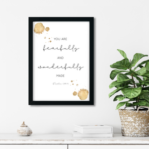 You are fearfully and wonderfully made 2.0 Printable