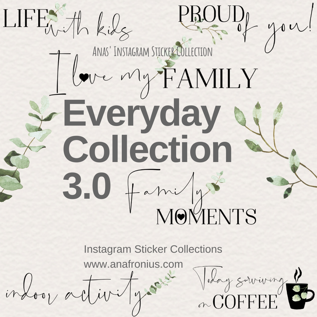 Instagram Story Elements - Everyday Collection 3.0