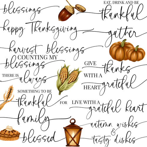Instagram Story Stickers Thanksgiving Collection