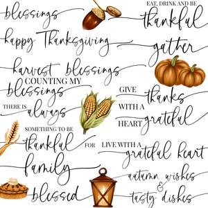 Instagram Story Stickers Thanksgiving Collection